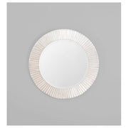 Bevel Round Miror, Champagne