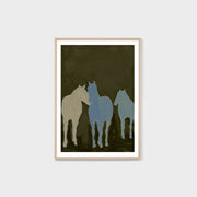 WARROAHEGG6_Roaming Herd Green Print 113 x 159cm