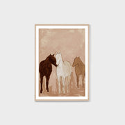 WARROAHENG3_Roaming Herd Natural Print 62 x 87cm
