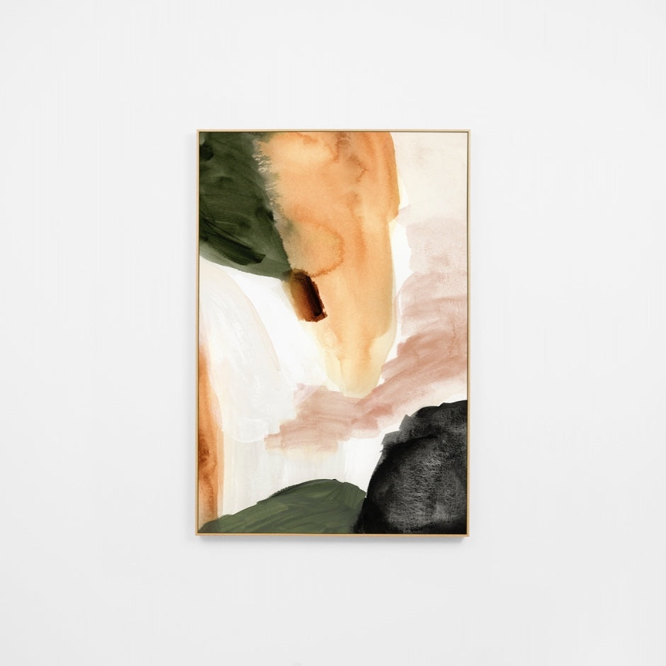 WARSUKMU2R6Z_Suki Multi 2 Canvas 135 x 90cm, Premium Light Timber Veneer Frame