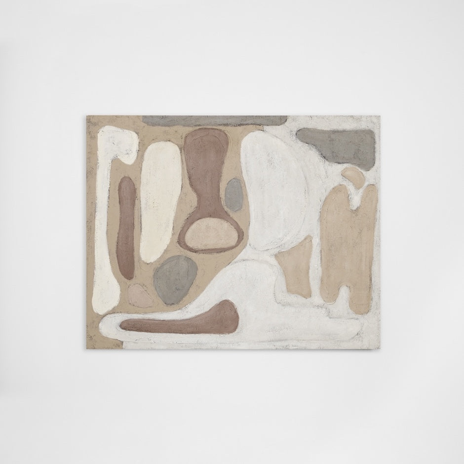WARTABWAR8Z_Tableau Warm Painting, Light Timber Veneer Painting Frame