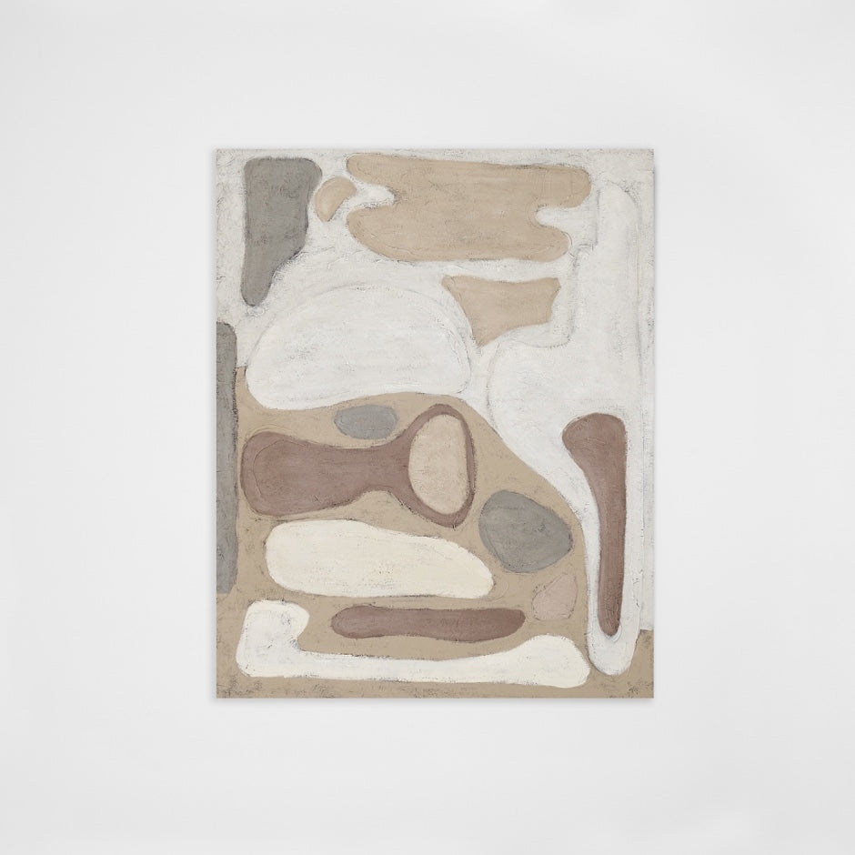 WARTABWAR8Z_Tableau Warm Painting, Light Timber Veneer Painting Frame