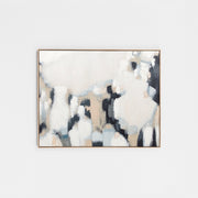 WARTOTBLU8Z_Totti Blue Painting, Light Timber Veneer Painting Frame