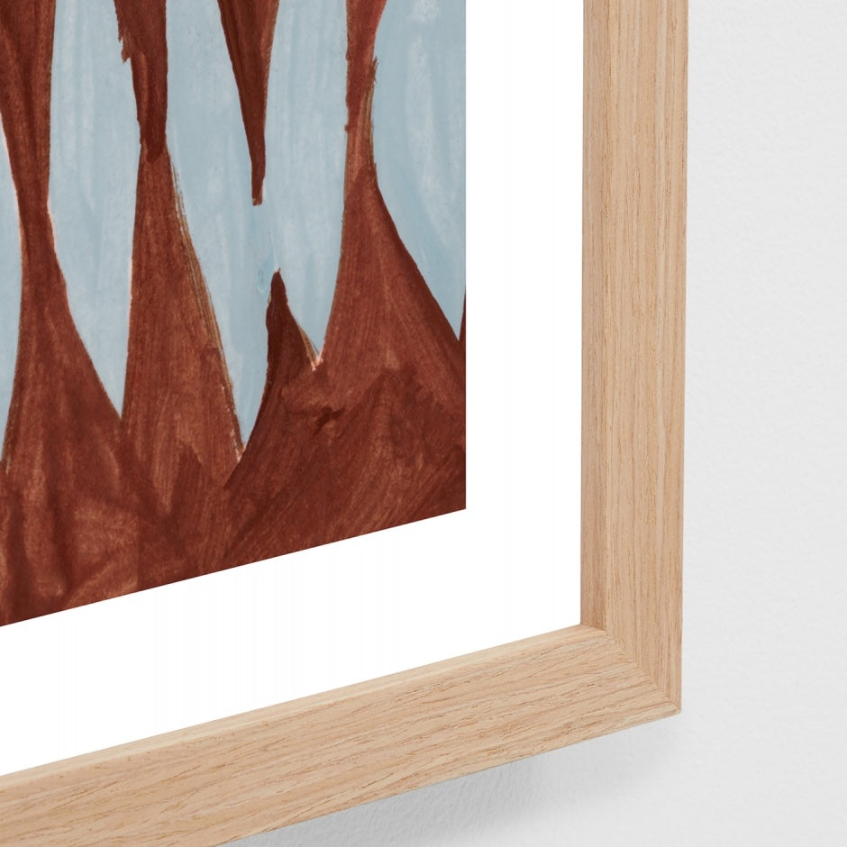 WARTROHACS5_Tropical Haven Clay Print 98 x 98cm