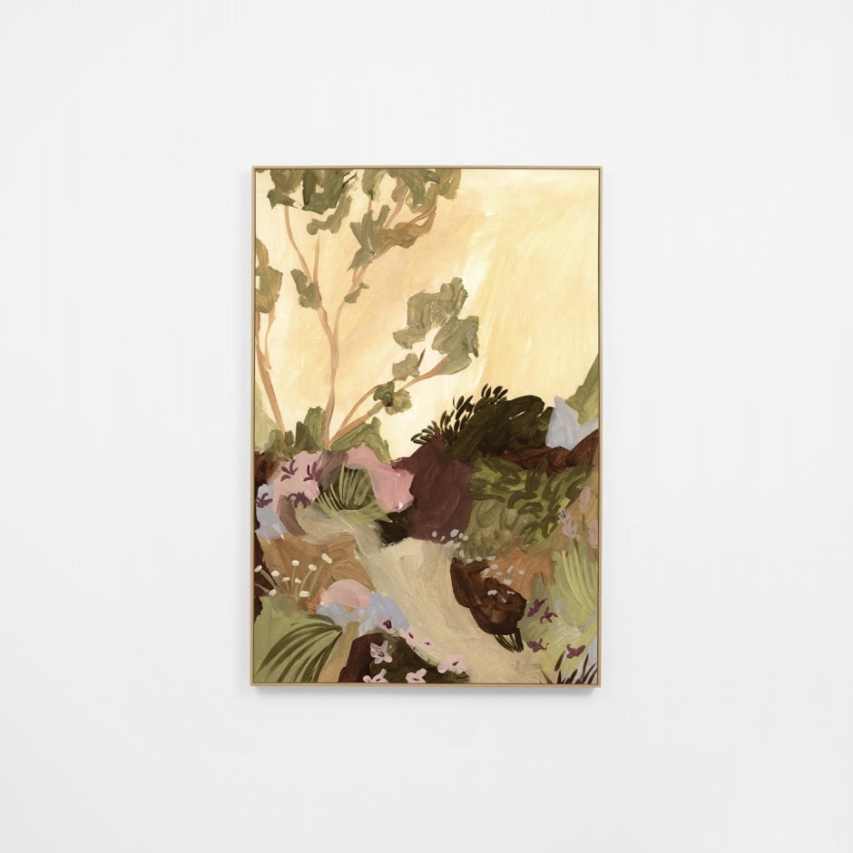 WARWILSS1R3F_Wild Serenity Summer 1 Rectangle Canvas 60 x 90cm, White Smooth Synthetic Frame