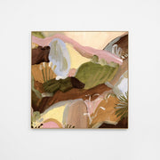 WARWILWSSC7F_Wildflower Whimsy Summer Square Canvas 120 x 120cm, White Smooth Synthetic Frame