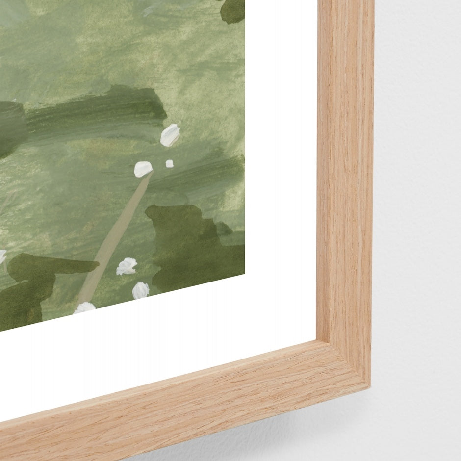 WARWOOHGRRG5_Woodland Haven Green Rectangle Print 100 x 140cm