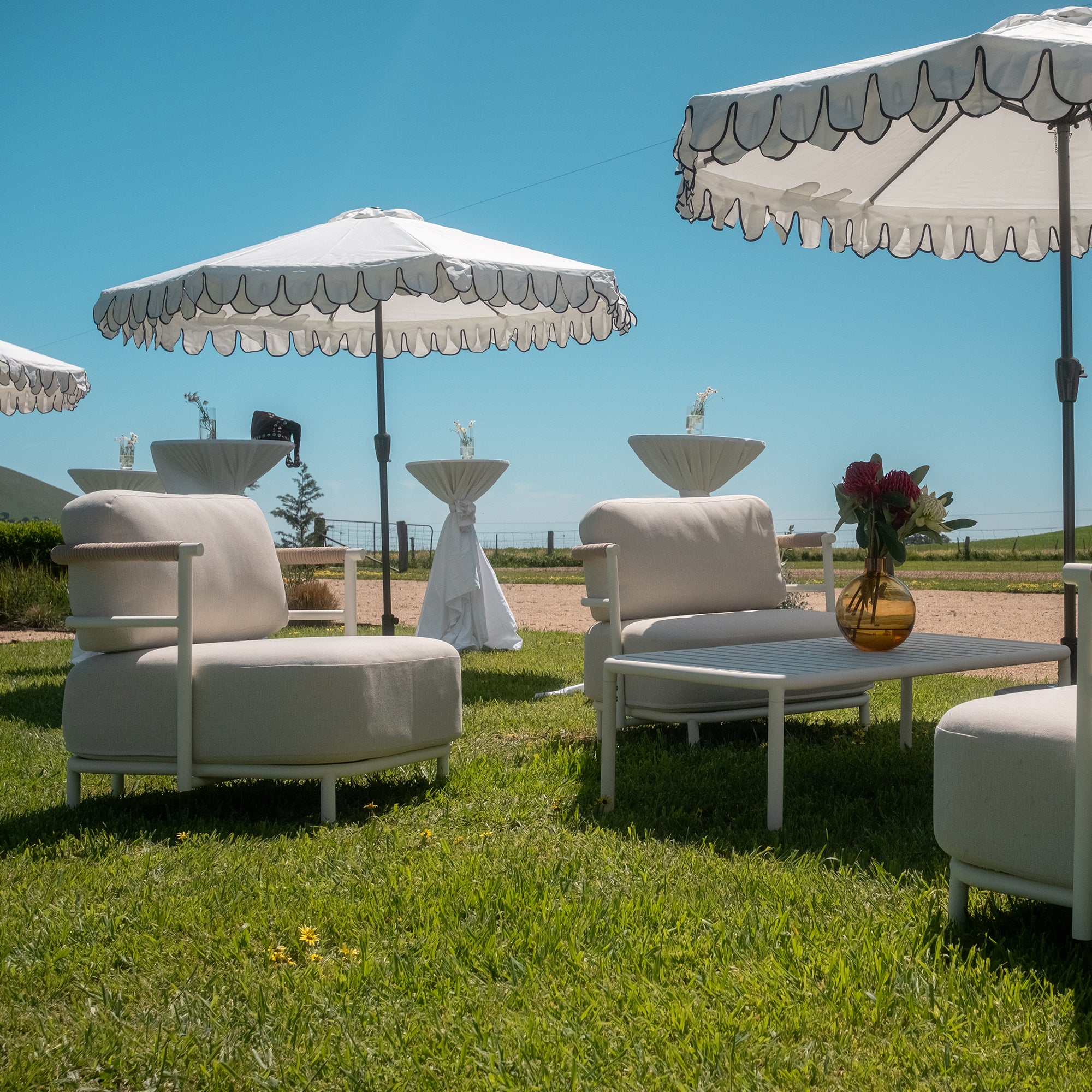 Audrey 120cm Coffee Table, Coastal White