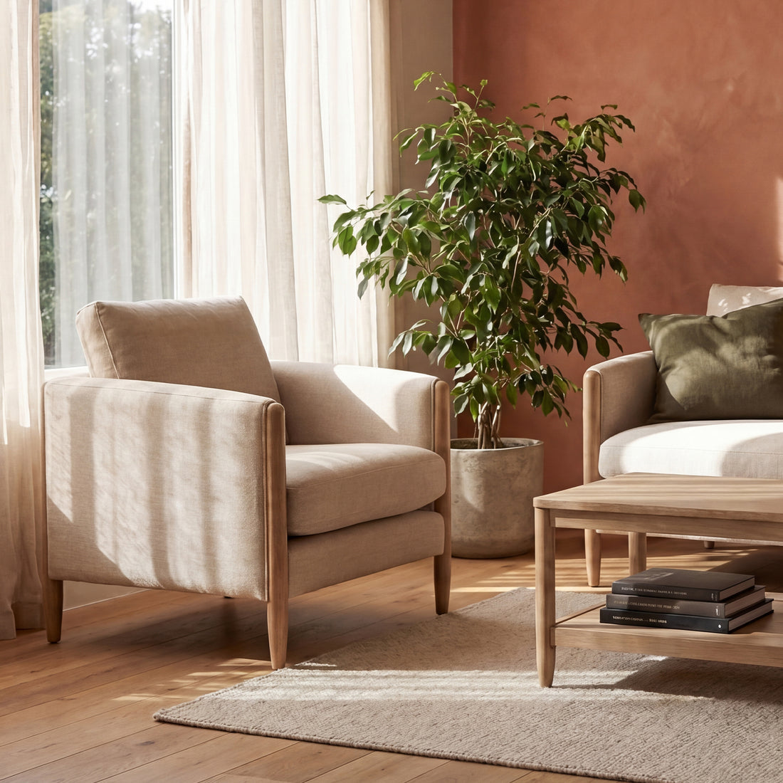 Sofa + Armchair or Ottoman