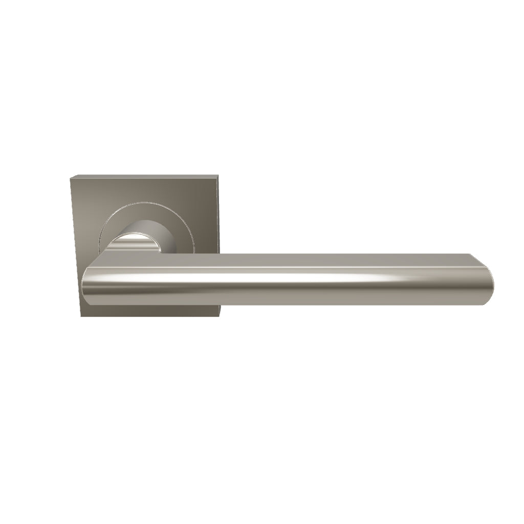 Door Lever Baltimore Sq Rose SN D52xP55mm