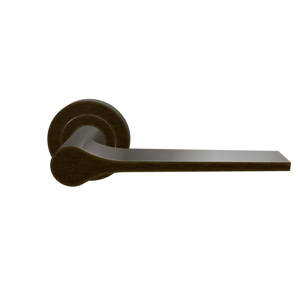 Como Lever Signature Brass Round Rose