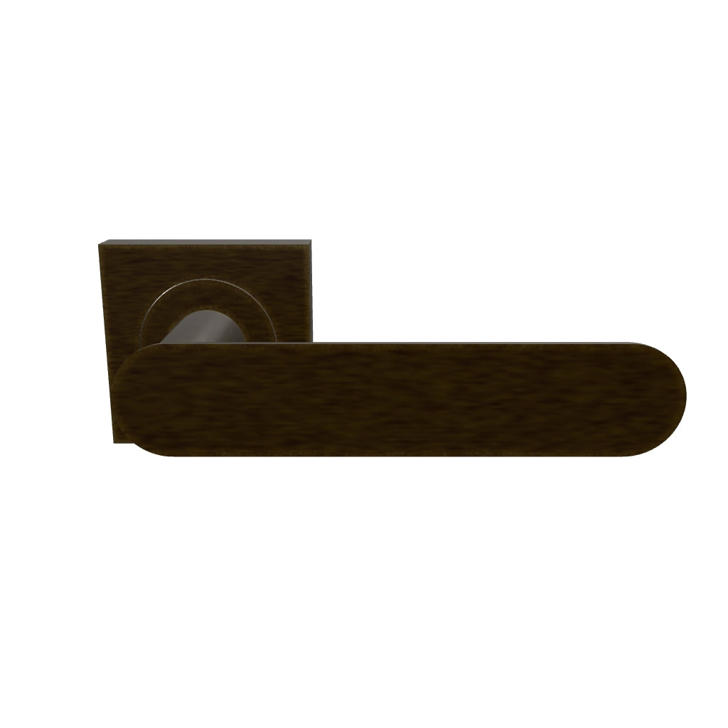 Bronte Lever Signature Brass Square Rose