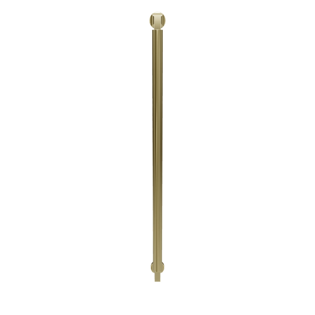 Berlin Pull Handle Polished Brass  600Mm