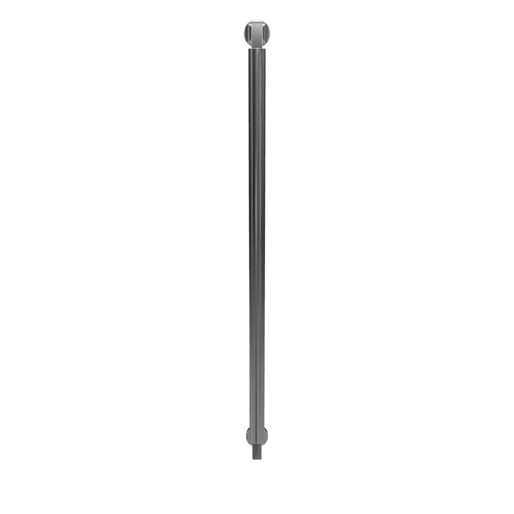 Berlin Pull Handle Brushed Chrome  600Mm