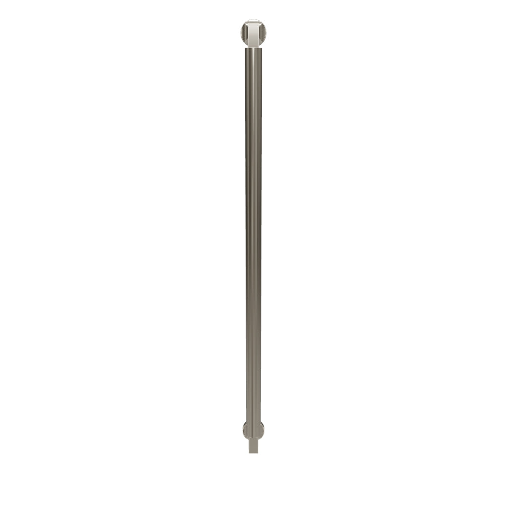 Berlin Pull Handle Satin Nickel  600Mm