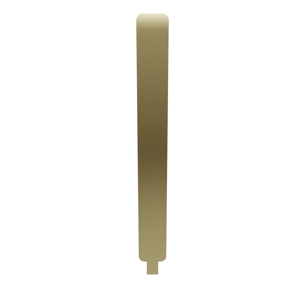Cali Cabinet Pull With Backplate Polished Brass Ctc 160Mm