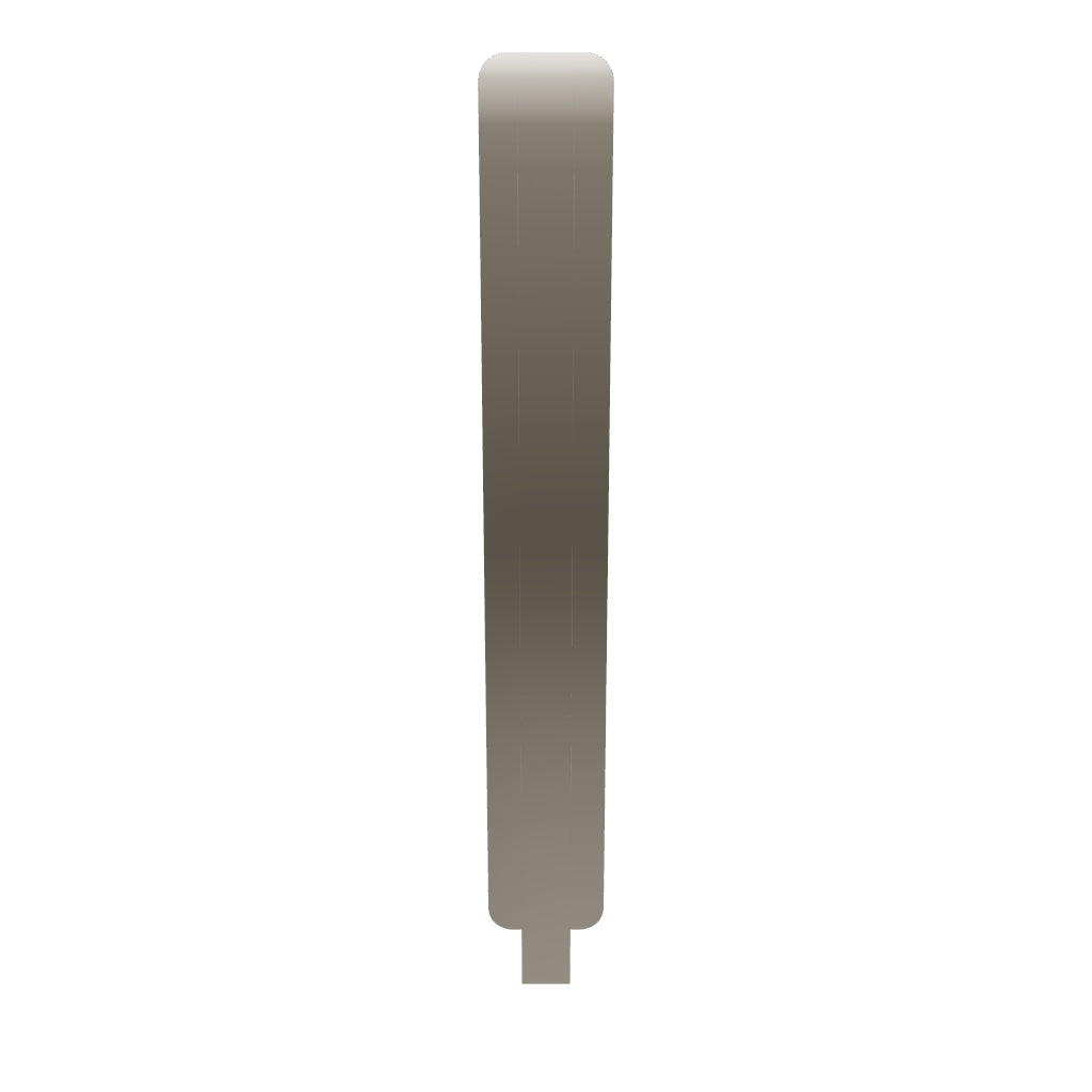 Cali Cabinet Pull With Backplate Satin Nickel Ctc 128Mm