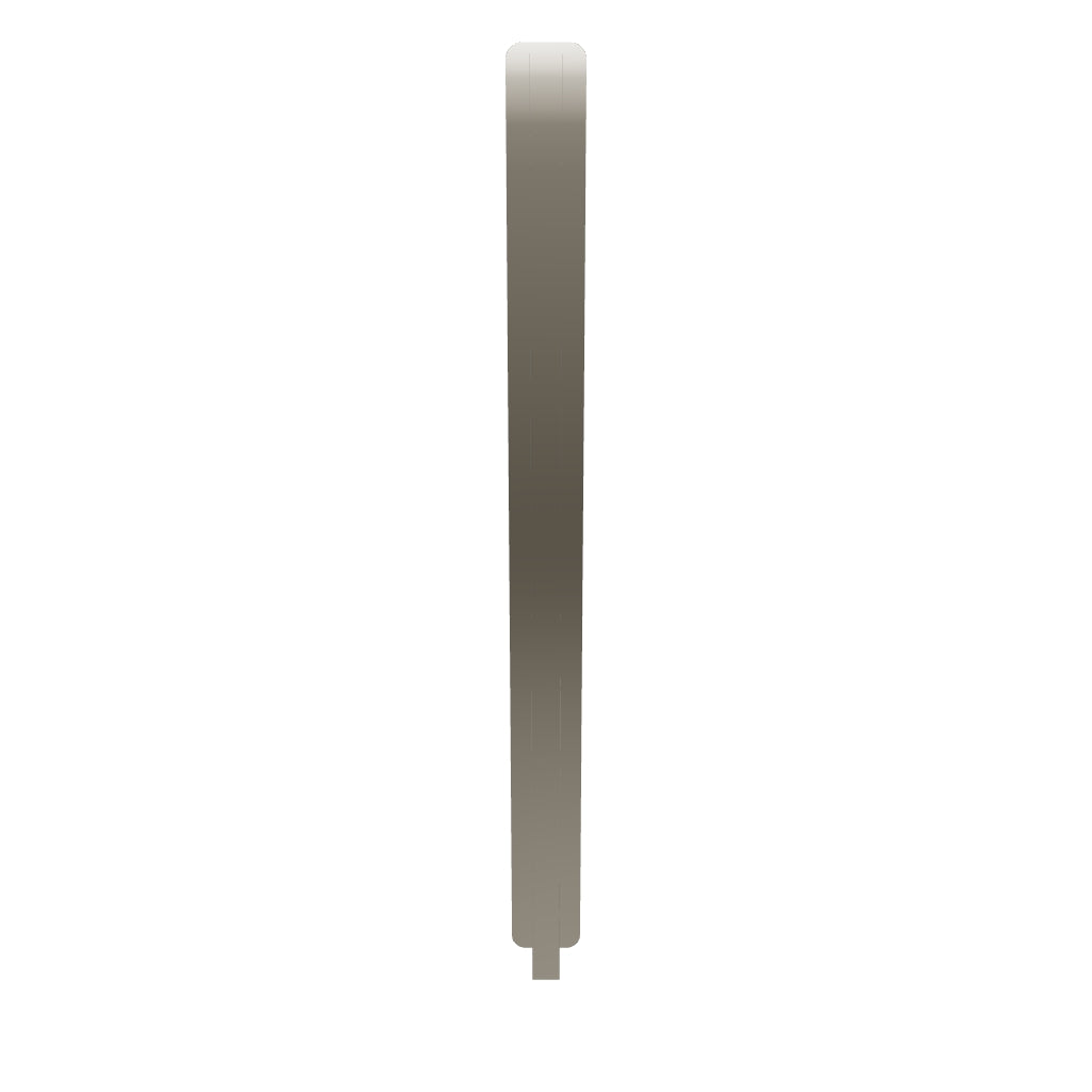 Cali Cabinet Pull With Backplate Satin Nickel Ctc 256Mm