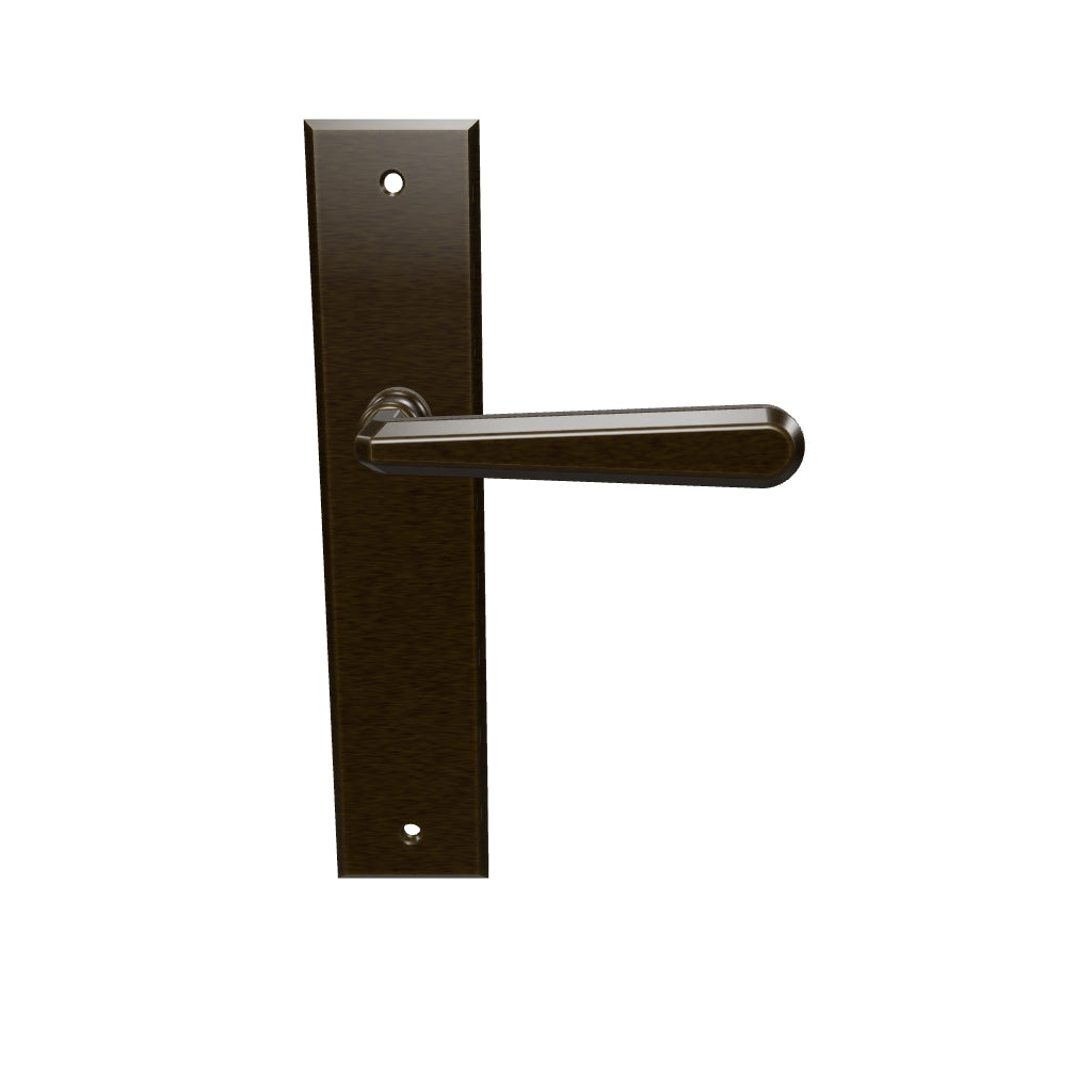 Copenhagen Lever Signature Brass Chamfered Backplate