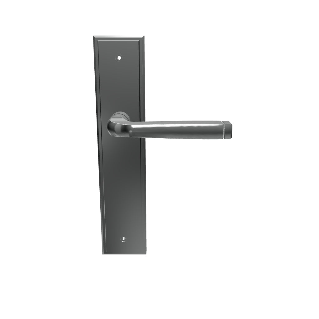 Annecy Lever Stepped Backplate Polished Chrome
