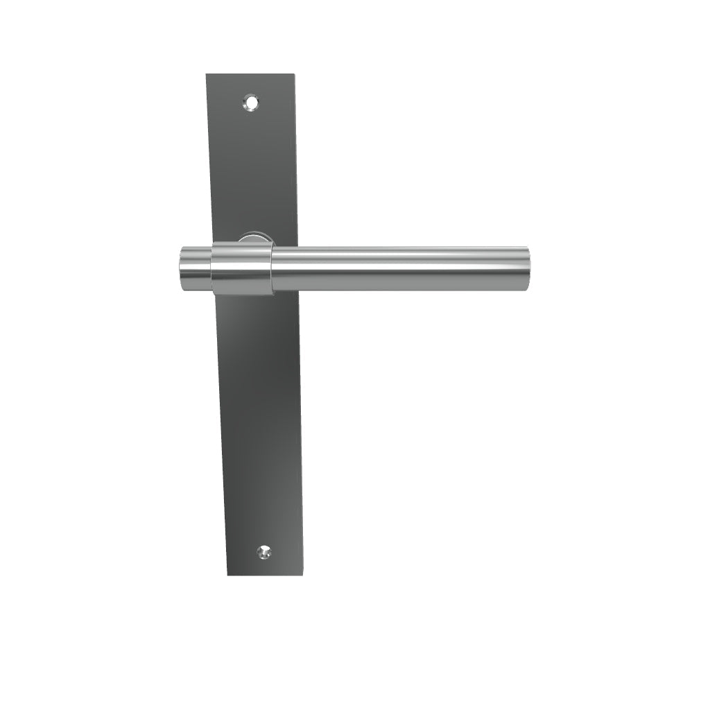Helsinki Lever Rectangular Backplate Polished Chrome