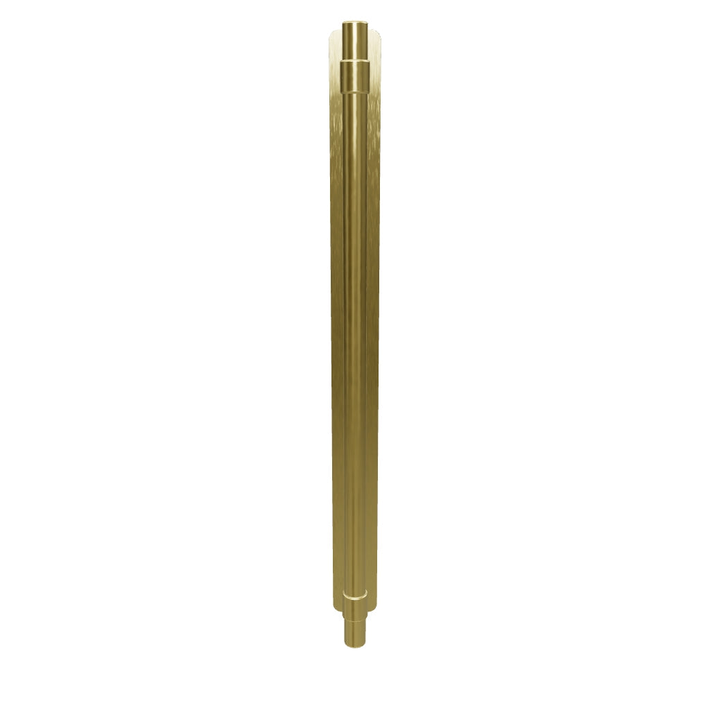 Helsinki Cabinet Pull w BackplateCTC256mm Brushed Gold PVD