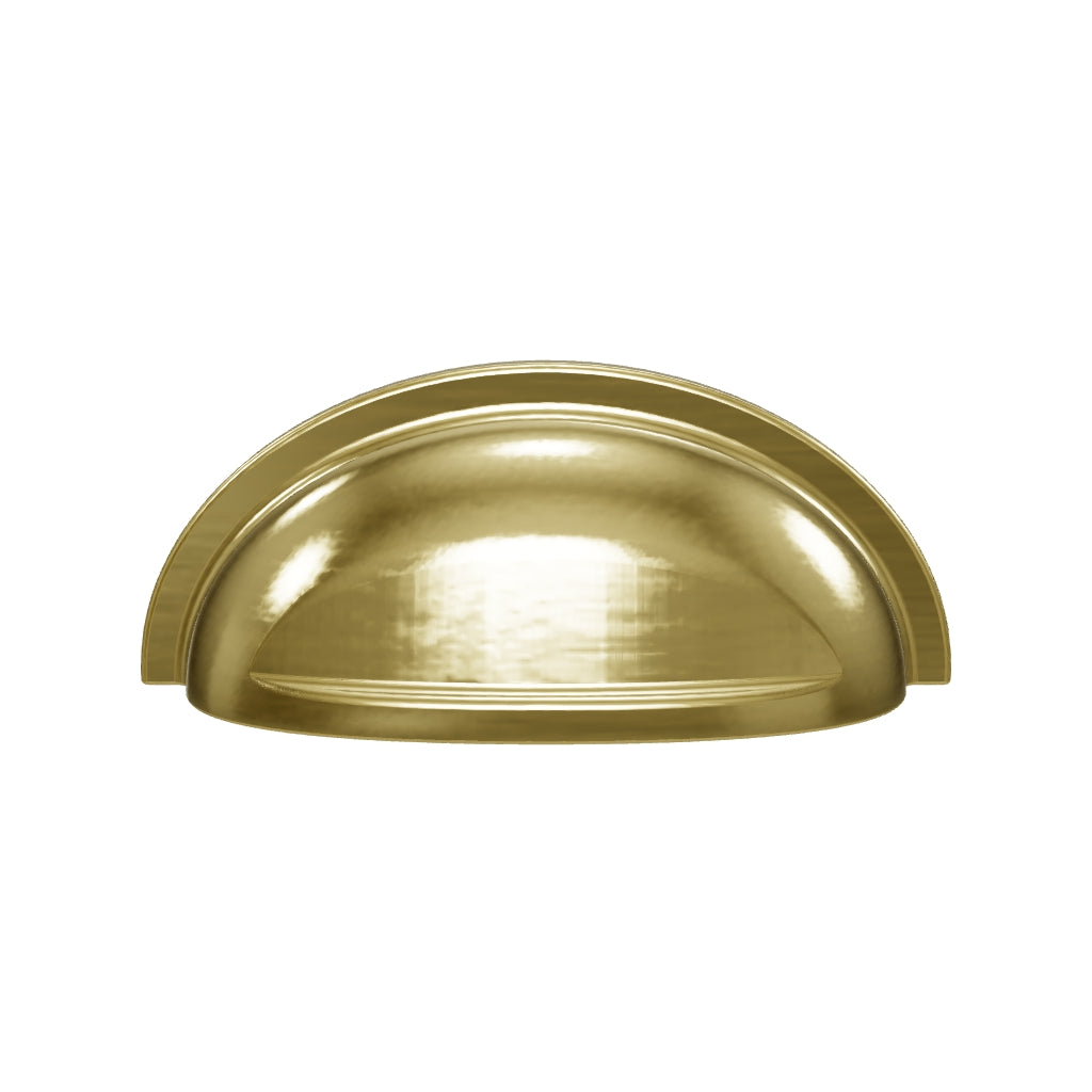 Sarlat Drawer Pull, Brushed Brass