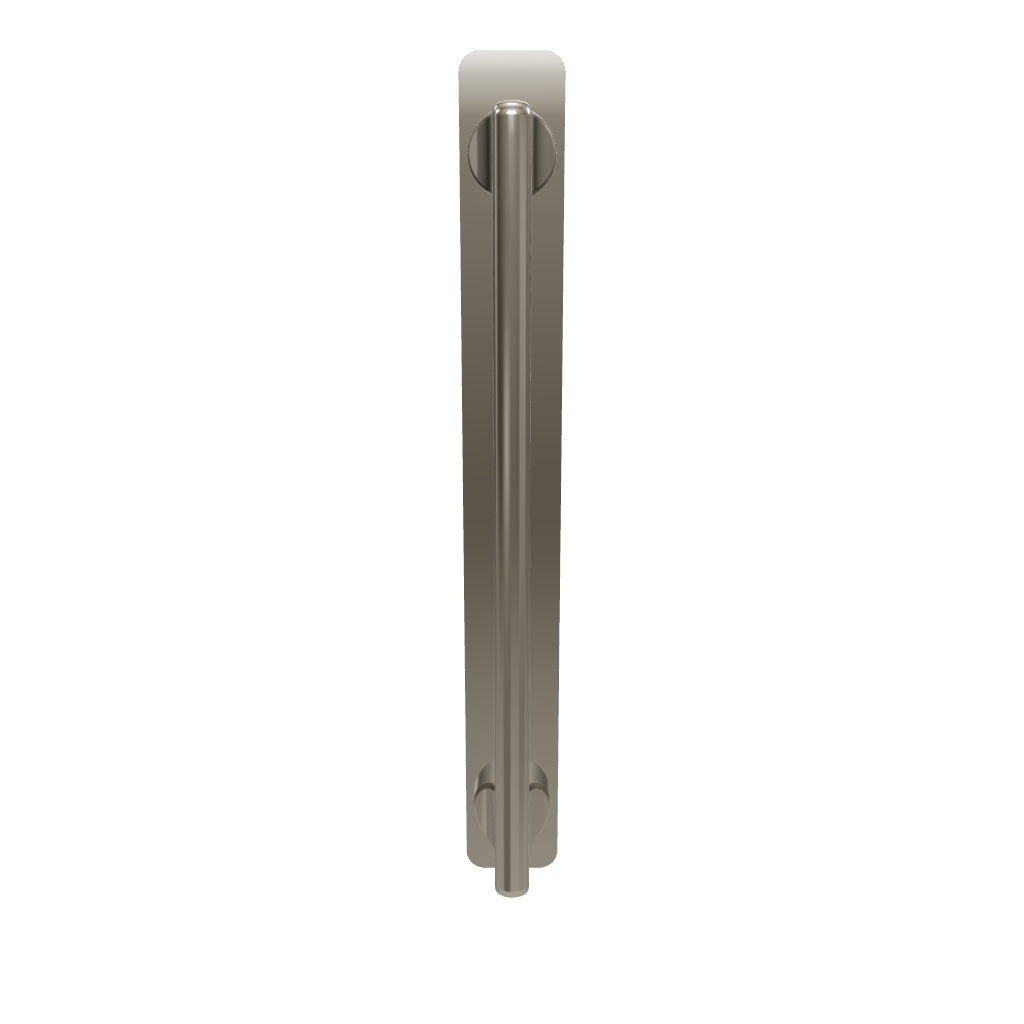 Baltimore Cabinet Pull with Backplate CTC160mm Satin Nickel