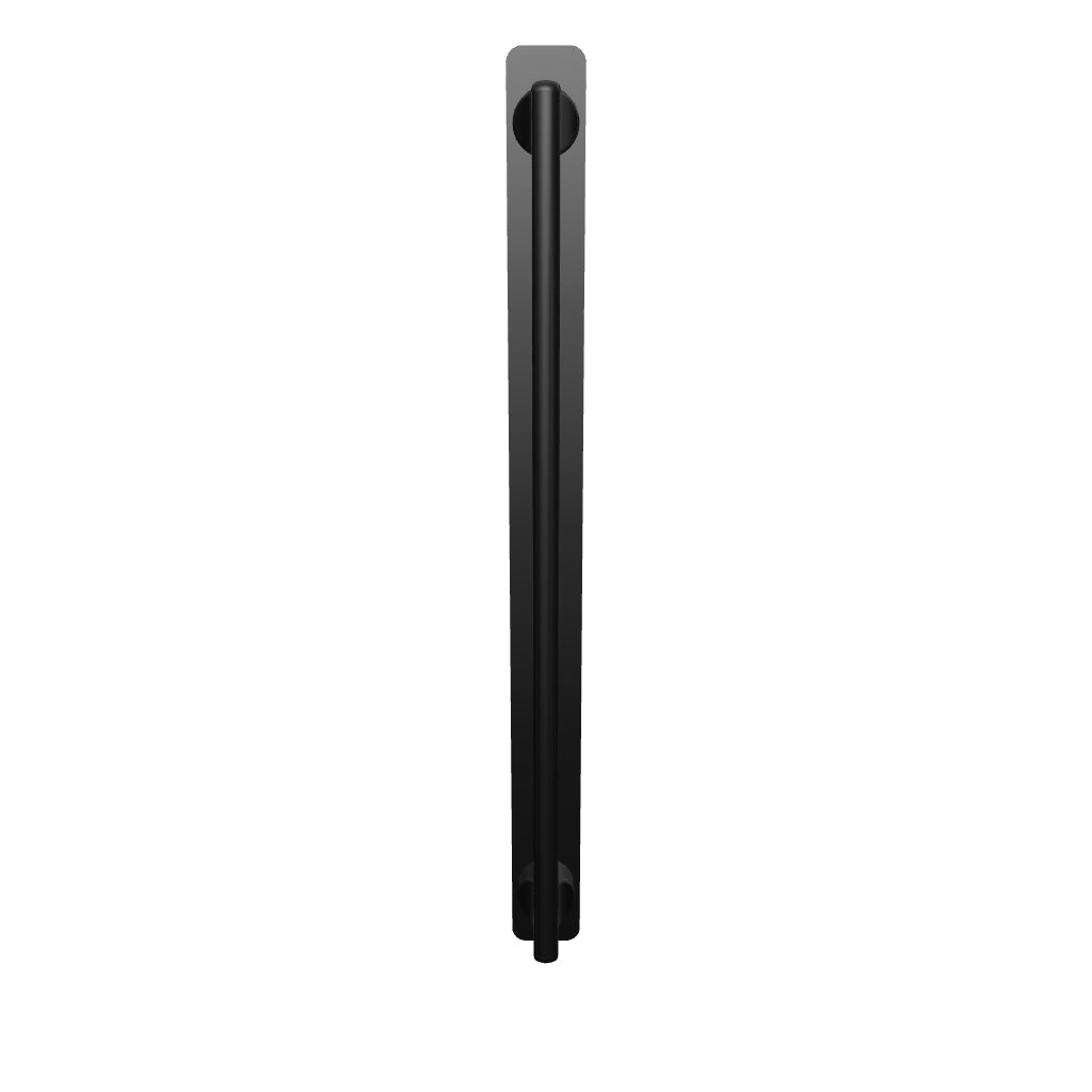 Baltimore Cabinet Pull with Backplate CTC256mm Matt Black