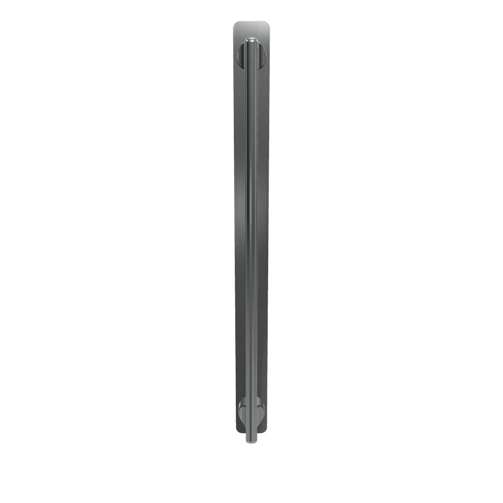 Baltimore Cabinet Pull with Backplate CTC256mm Brushed Chrome