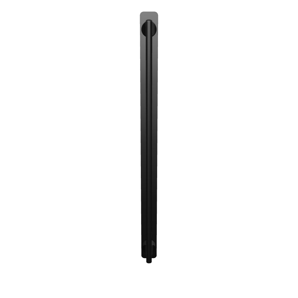 Baltimore Cabinet Pull with Backplate CTC320mm Matt Black