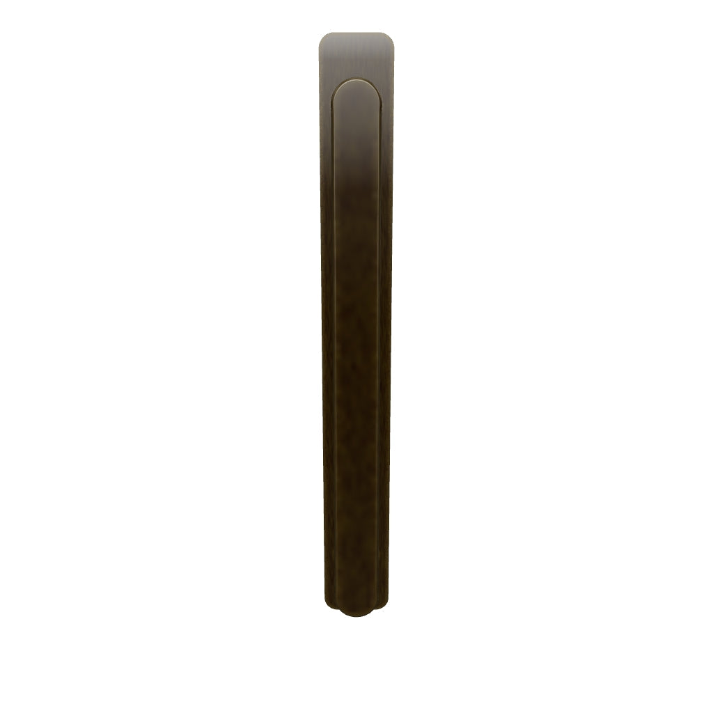 Osaka Cabinet Pull with Backplate CTC160mm Signature Brass