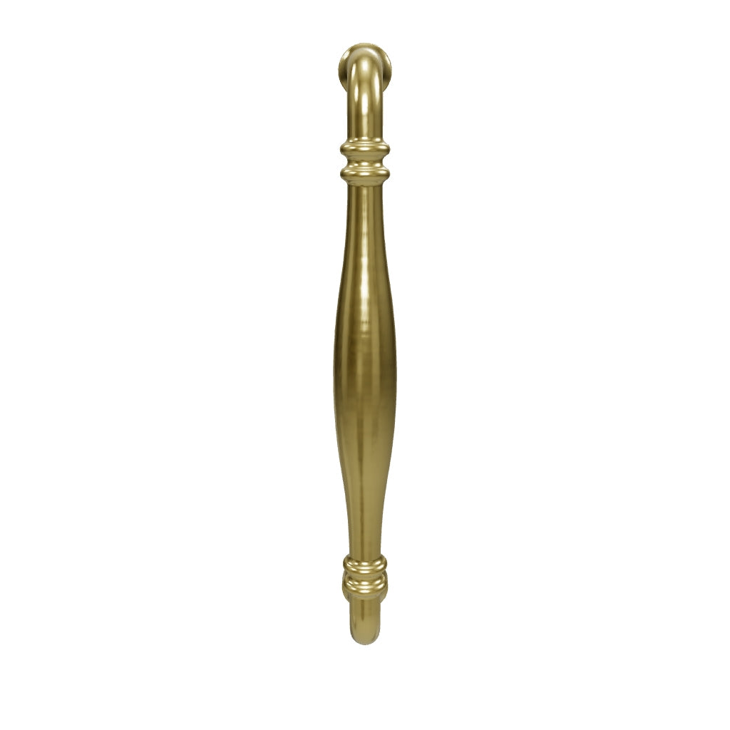 Sarlat Cabinet Pull Length 144mm CTC 128mm, Brushed Brass