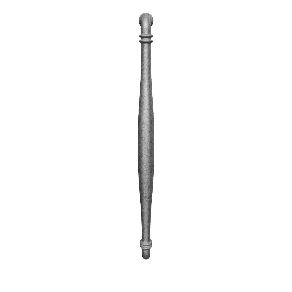 Sarlat Cabinet Pull CTC256mm Distressed Nickel