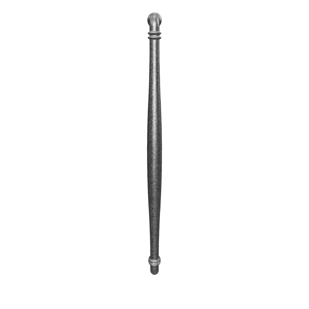 Sarlat Cabinet Pull Length 338mm CTC 320mm Distressed Nickel