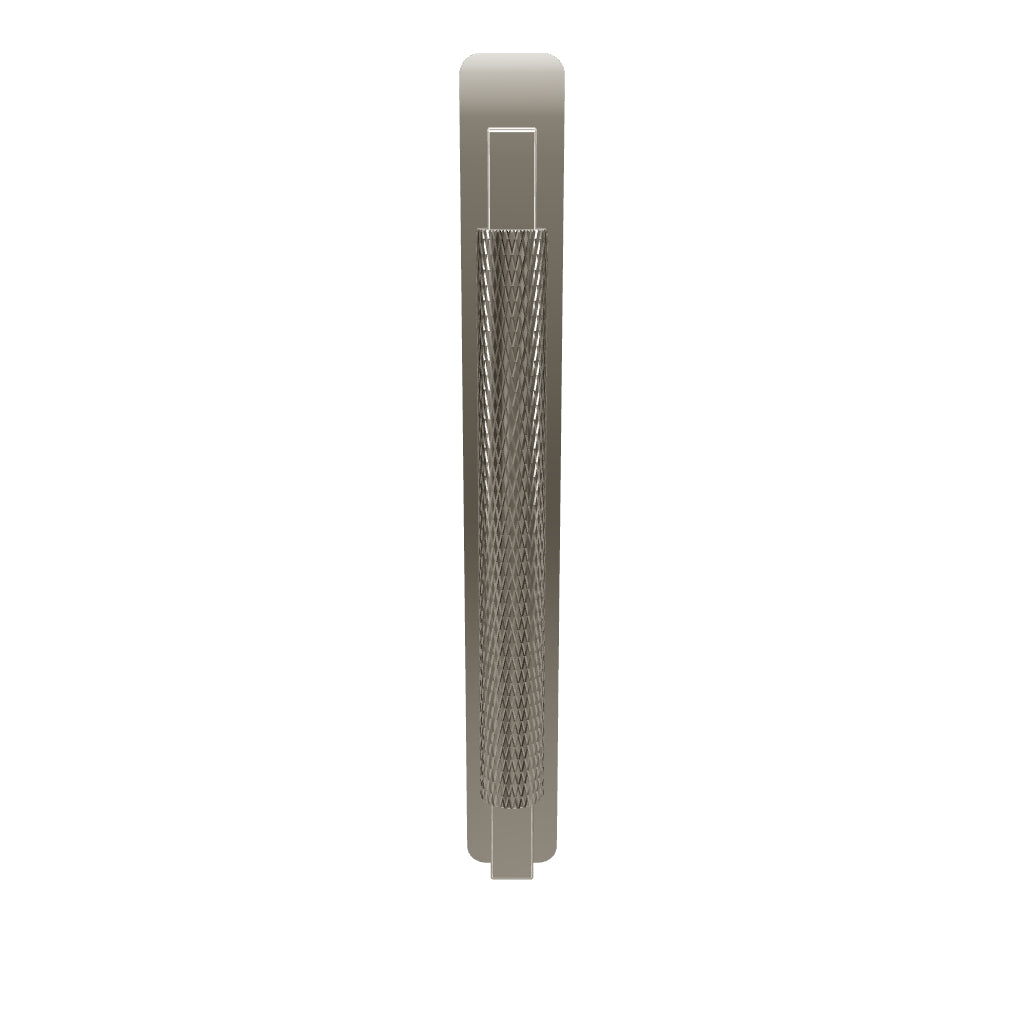 Brunswick Cabinet Pull With Backplate  Satin Nickel Ctc160Mm