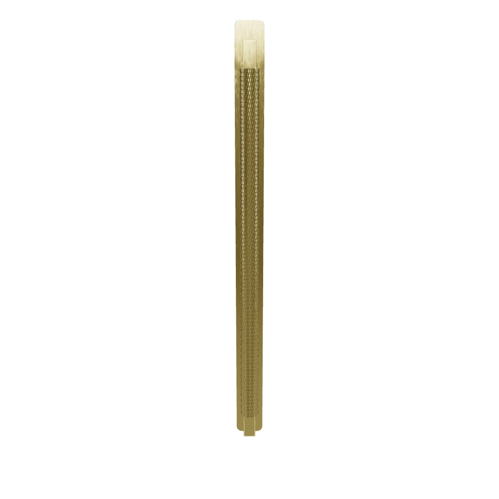 Brunswick Cabinet Pull With Backplate  Brushed Gold Pvd Ctc320Mm
