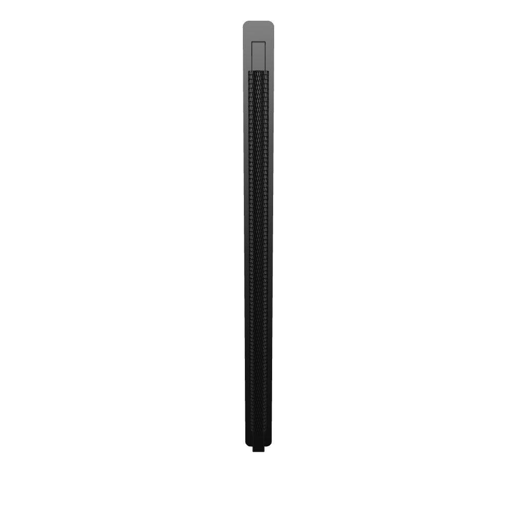 Brunswick Cabinet Pull With Backplate  Matt Black Ctc320Mm