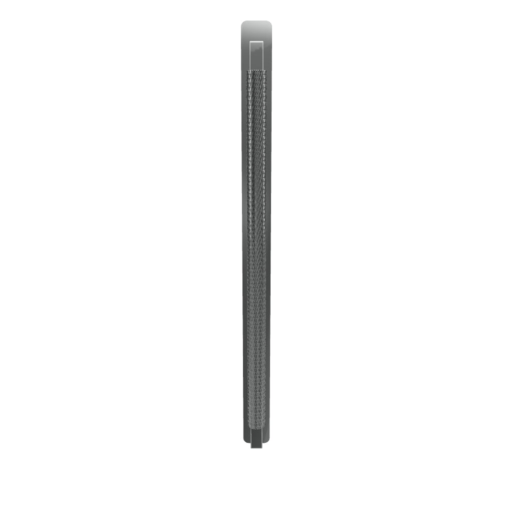 Brunswick Cabinet Pull With Backplate  Brushed Chrome Ctc320Mm