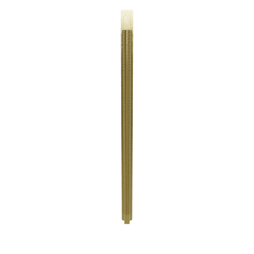 Brunswick Cabinet Pull With Backplate  Brushed Gold Pvd Ctc450Mm