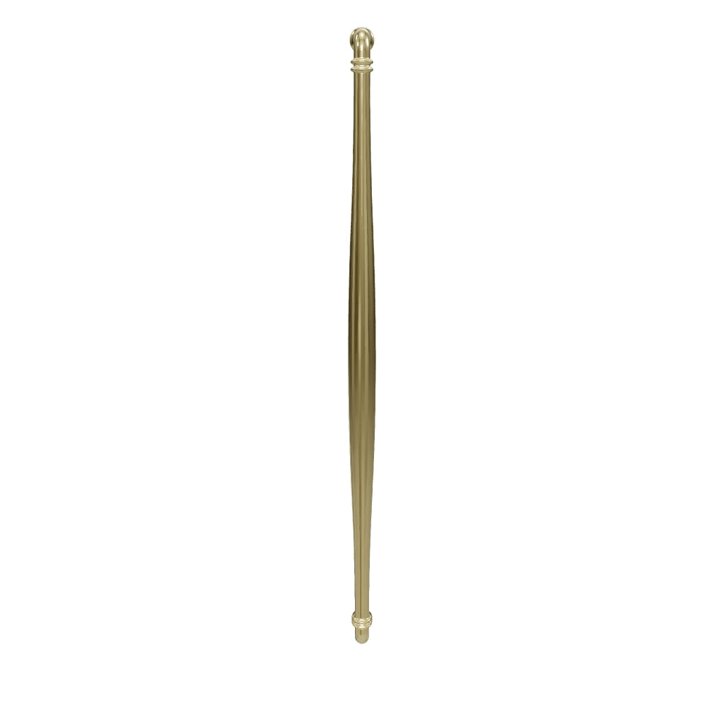 Sarlat Door Pull Handle, Polished Brass