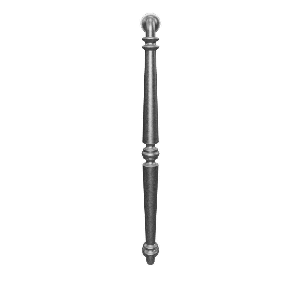 Sarlat Door Pull Handle, Distressed Nickel
