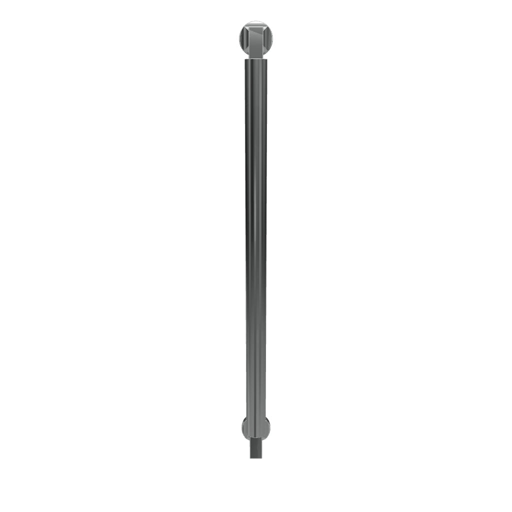 Berlin Pull Handle Brushed Chrome  450Mm