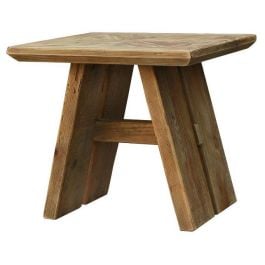 Elroi Reclaimed Pine Side Table 45 x 45 x 45cm