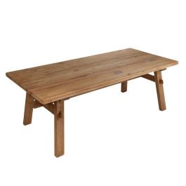 Elroi 8 Seater Dining Table 220Cm Reclaimed Timber