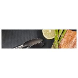 Non-Stick BBQ Grill Mats (2 in set) plus Tongs