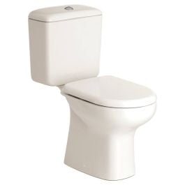 RAK Liwa Ivory Close-Coupled Toilet Suite S-Trap