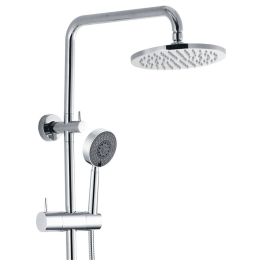 Isabella Twin Shower, Chrome