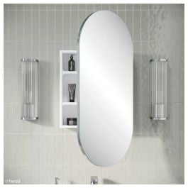 Pill Mirror Cabinet 450 x 900mm