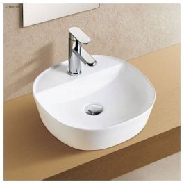 Chica 405 Above Counter Basin, Gloss White